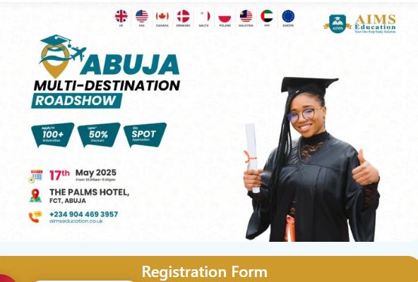 Free Admission to Study Abroad Event in Abuja